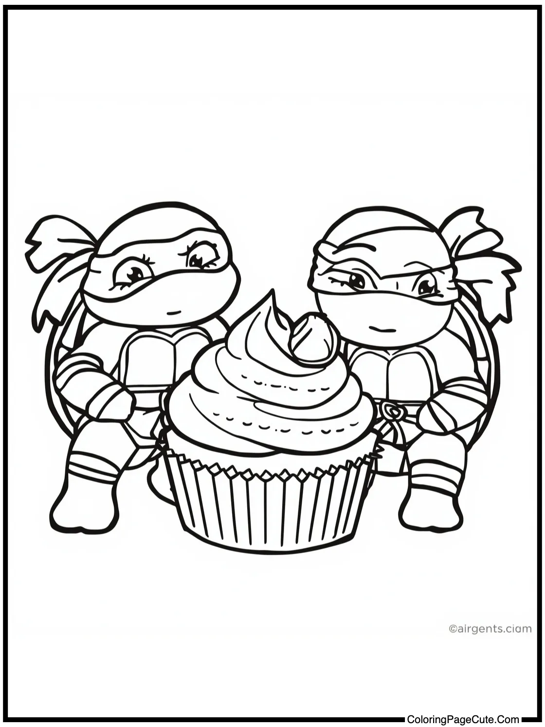 decorating cupcakes