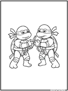 Ninja Turtles Coloring Pages