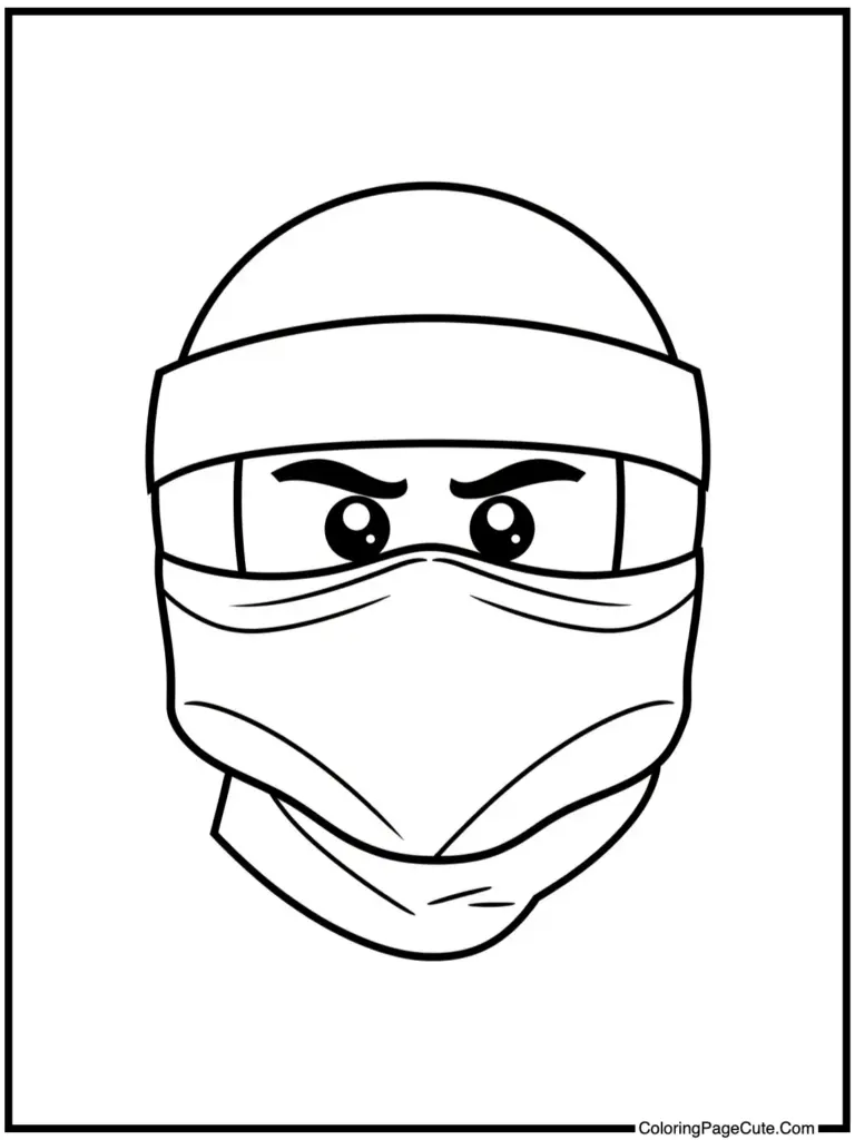 Ninjago coloring pages