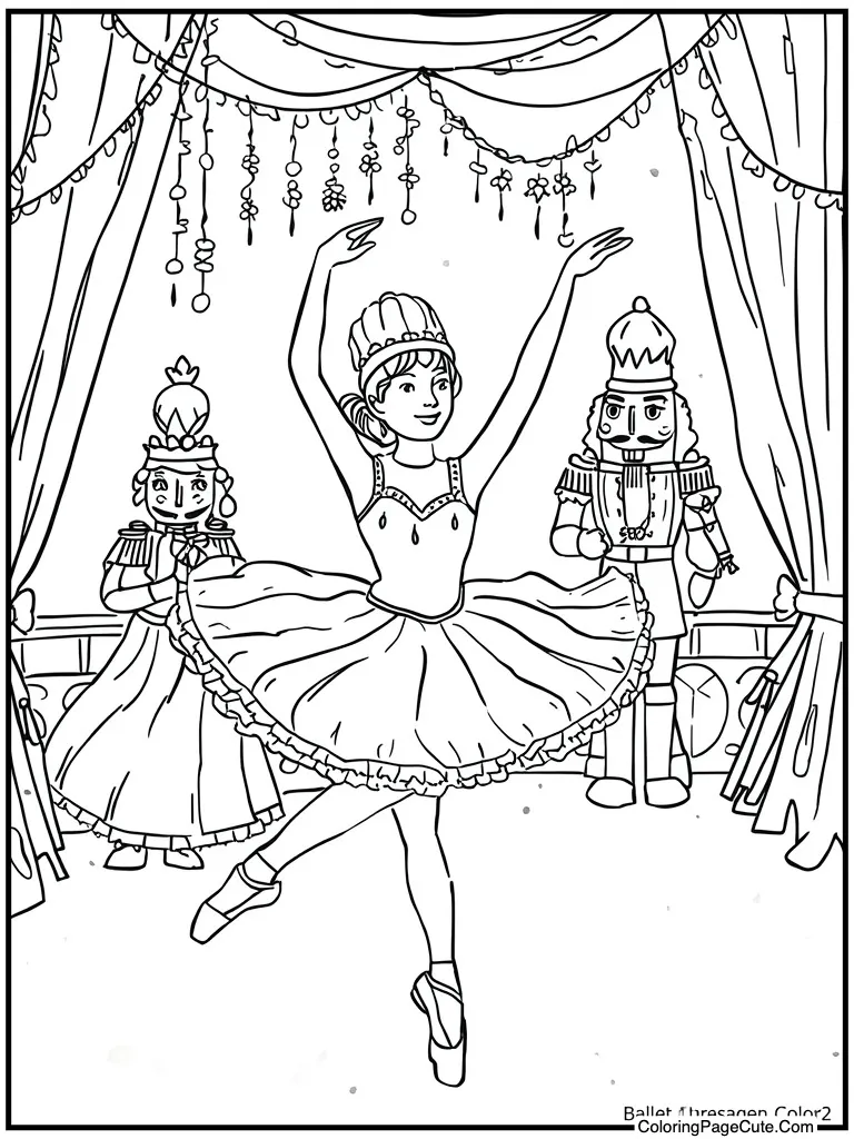 Ballet dance scene