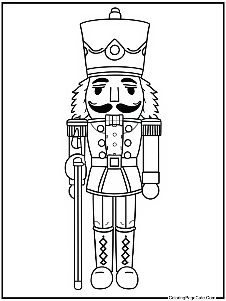 Red uniform jacket detail