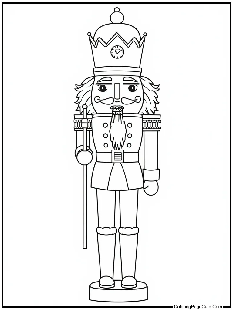 Midnight clock strikes