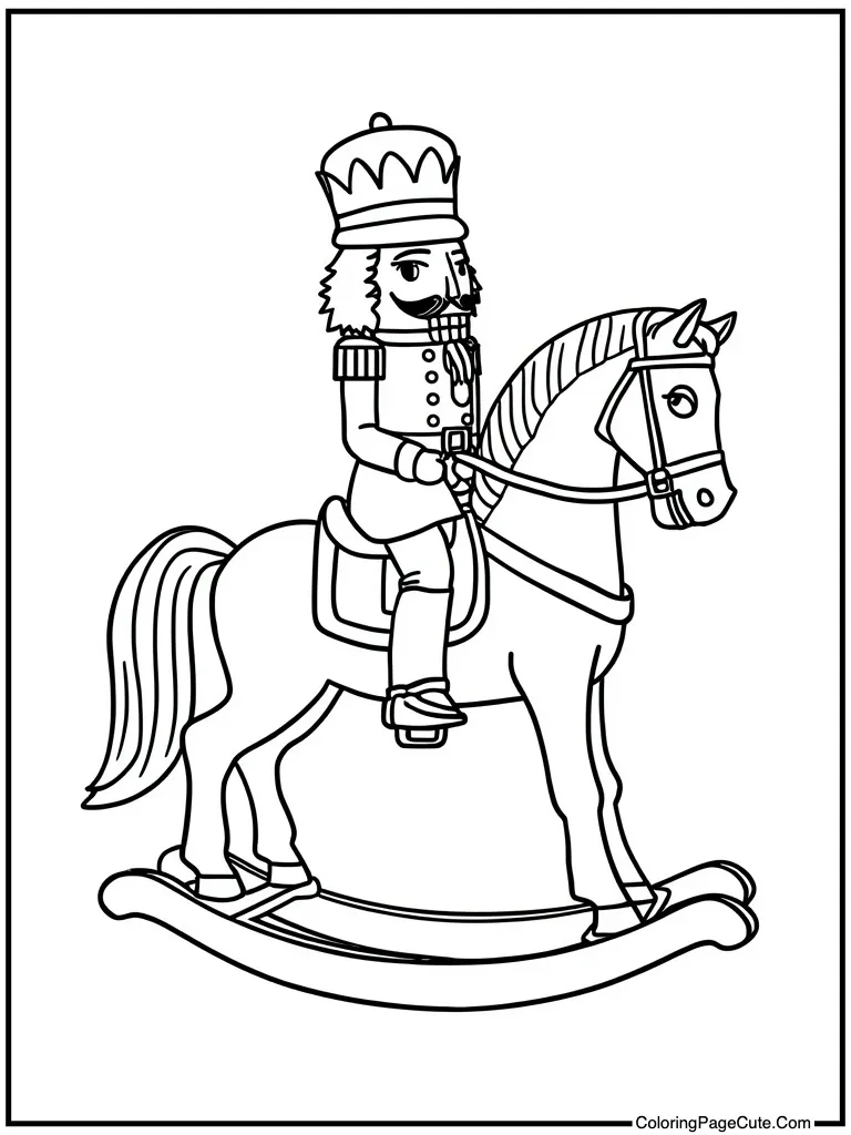 Riding rocking horse