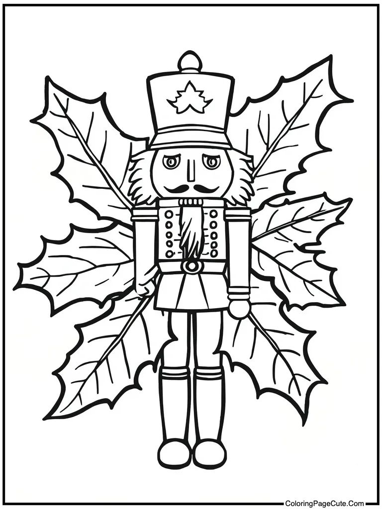 Holly leaf decoration