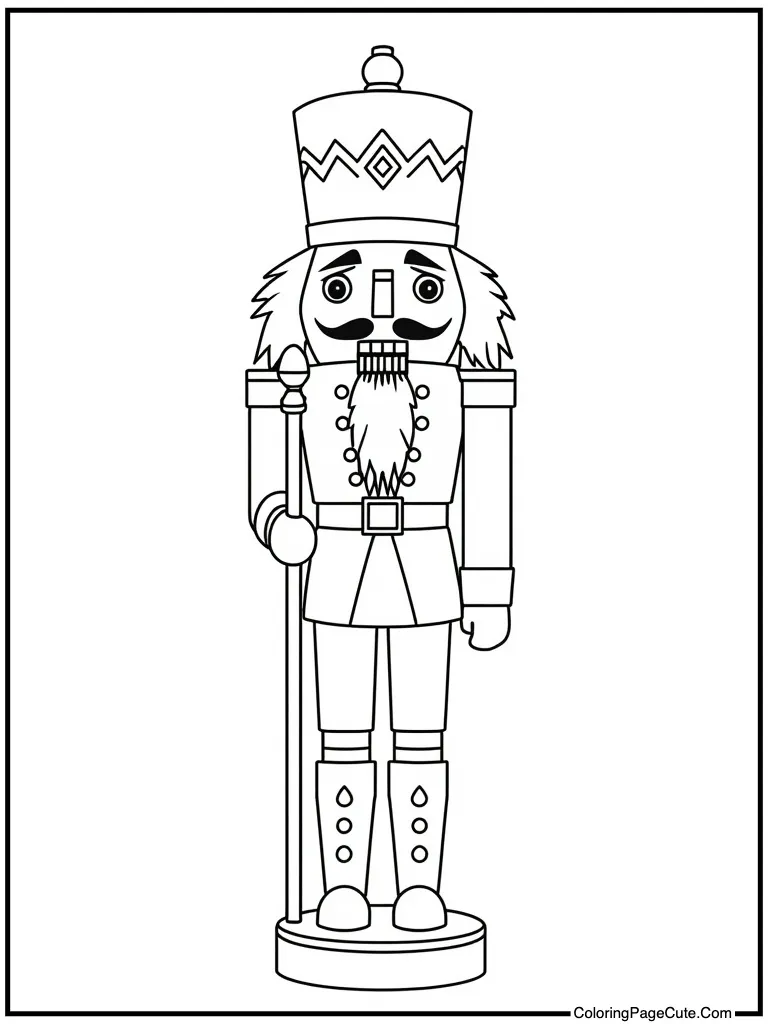 Standing at attention