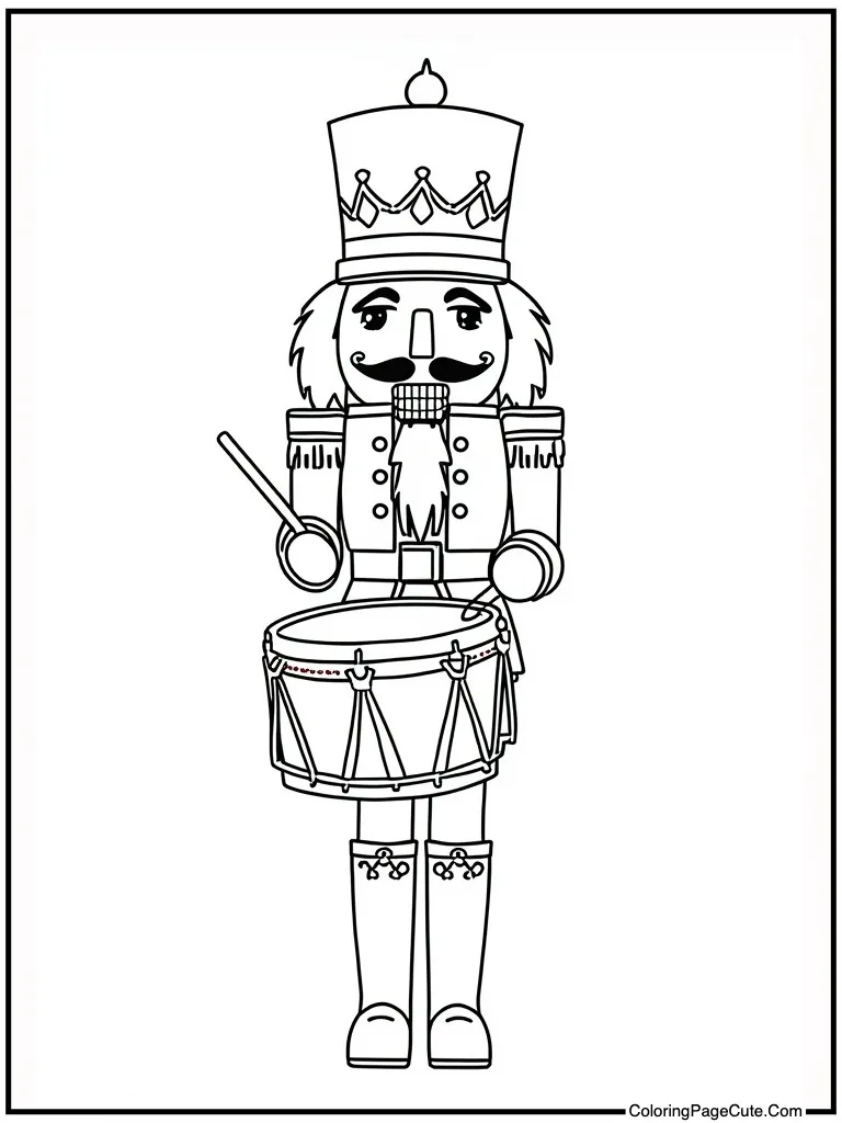 Drummer boy playing beat