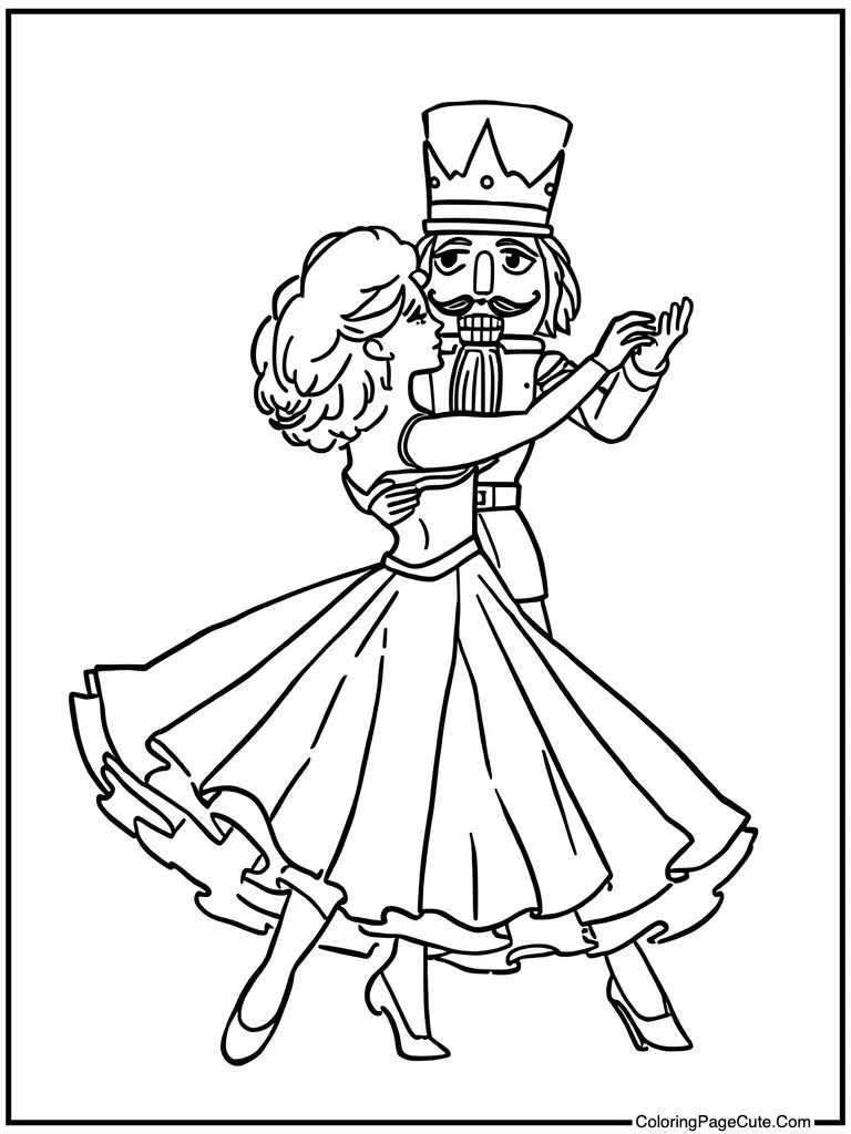 Beautiful waltz dance