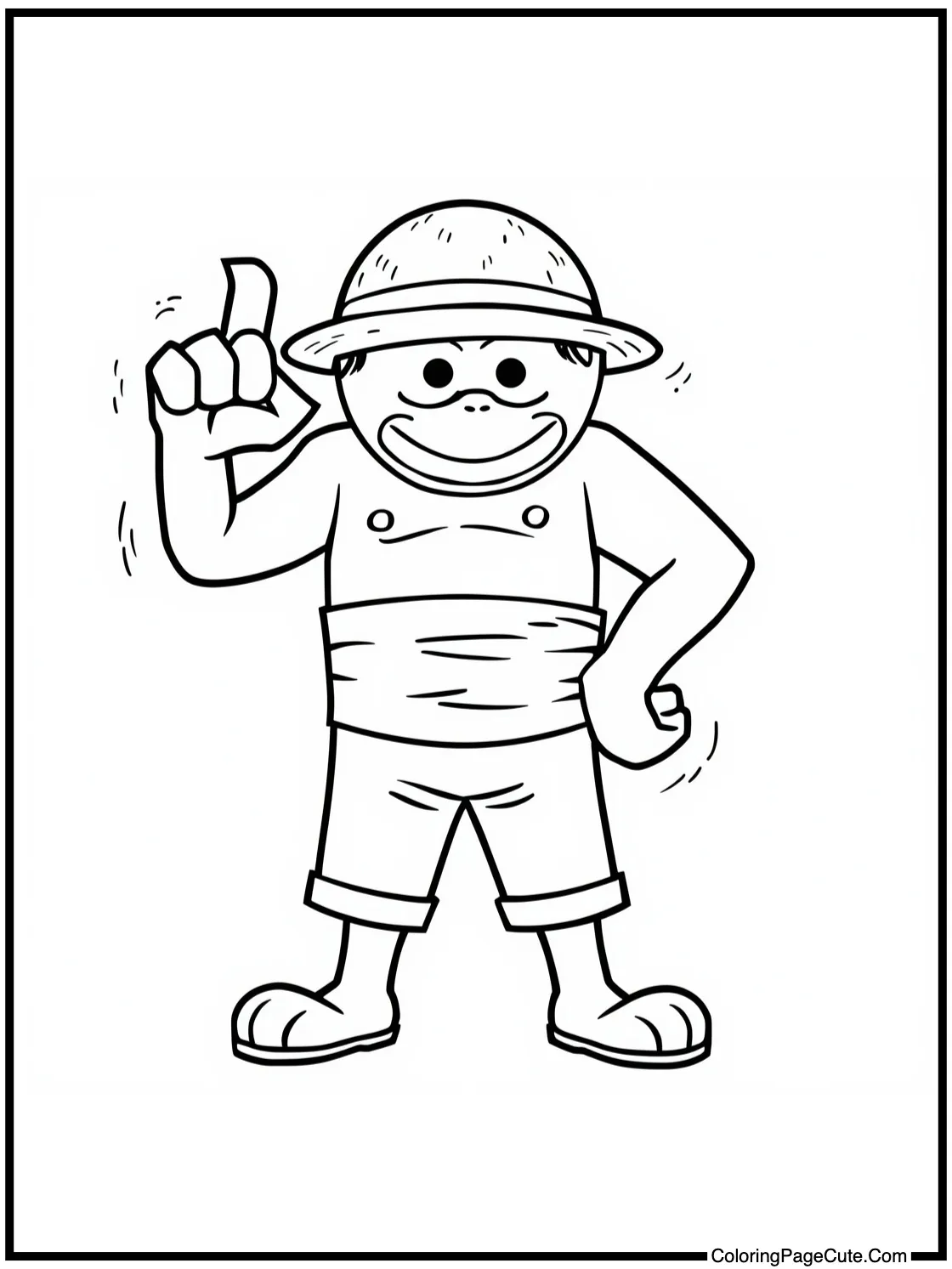 Franky posing proudly.