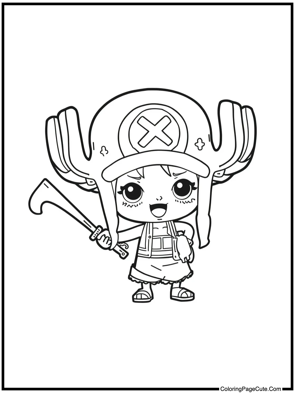 Chopper helping friends.