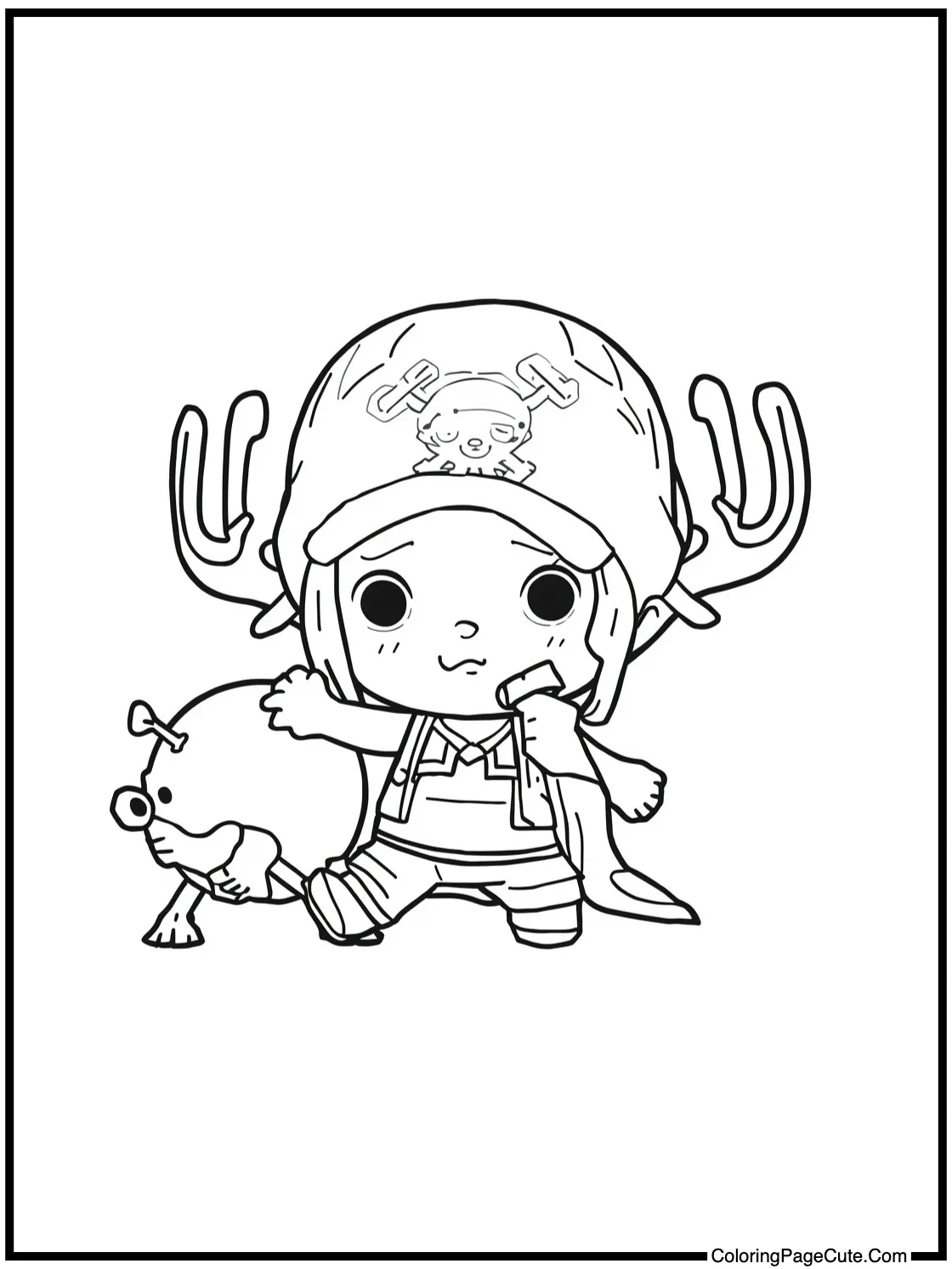 Chopper playing games.