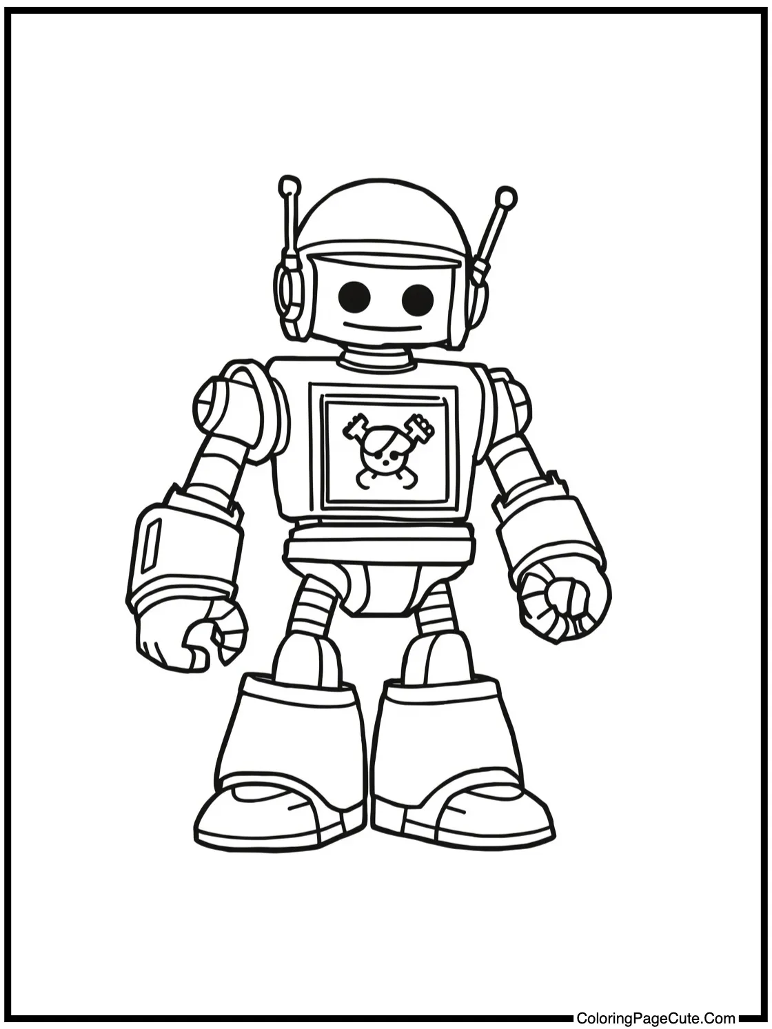 Franky building robots.