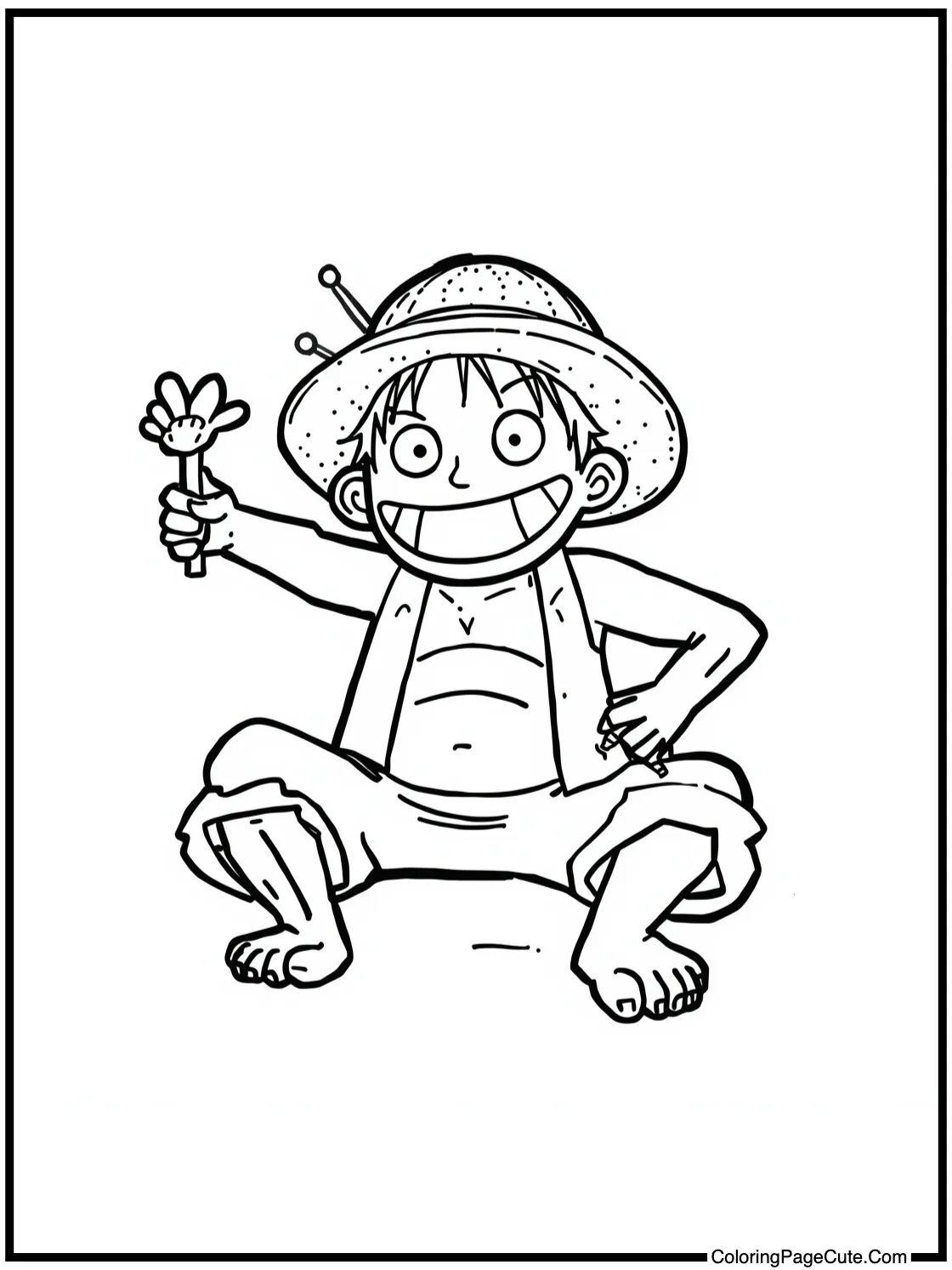 Franky having a good time.