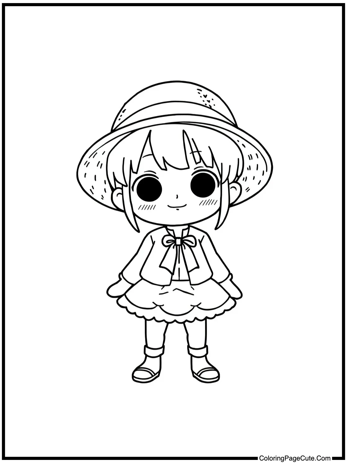 Nami charting a course.