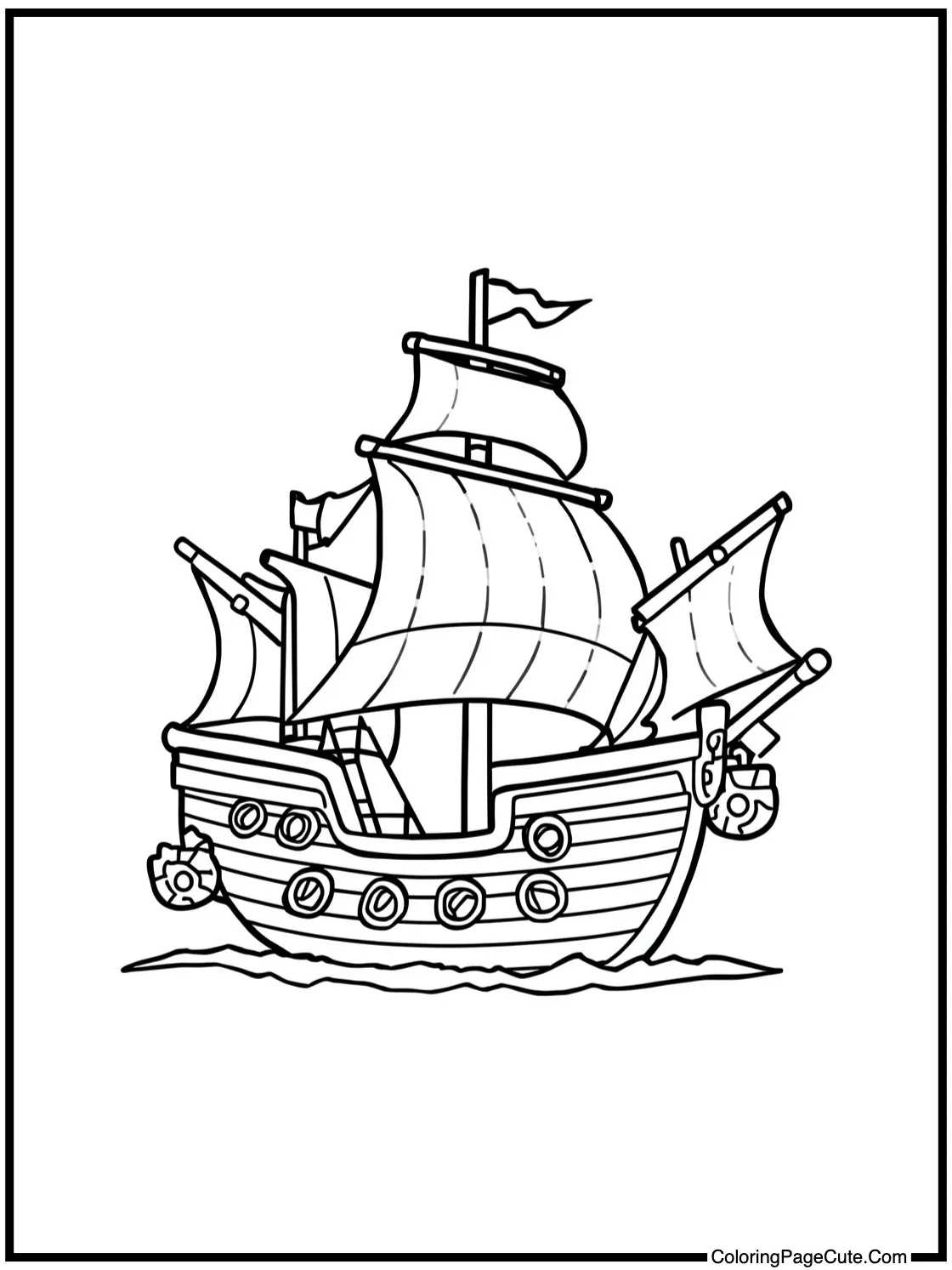 Franky building ships.