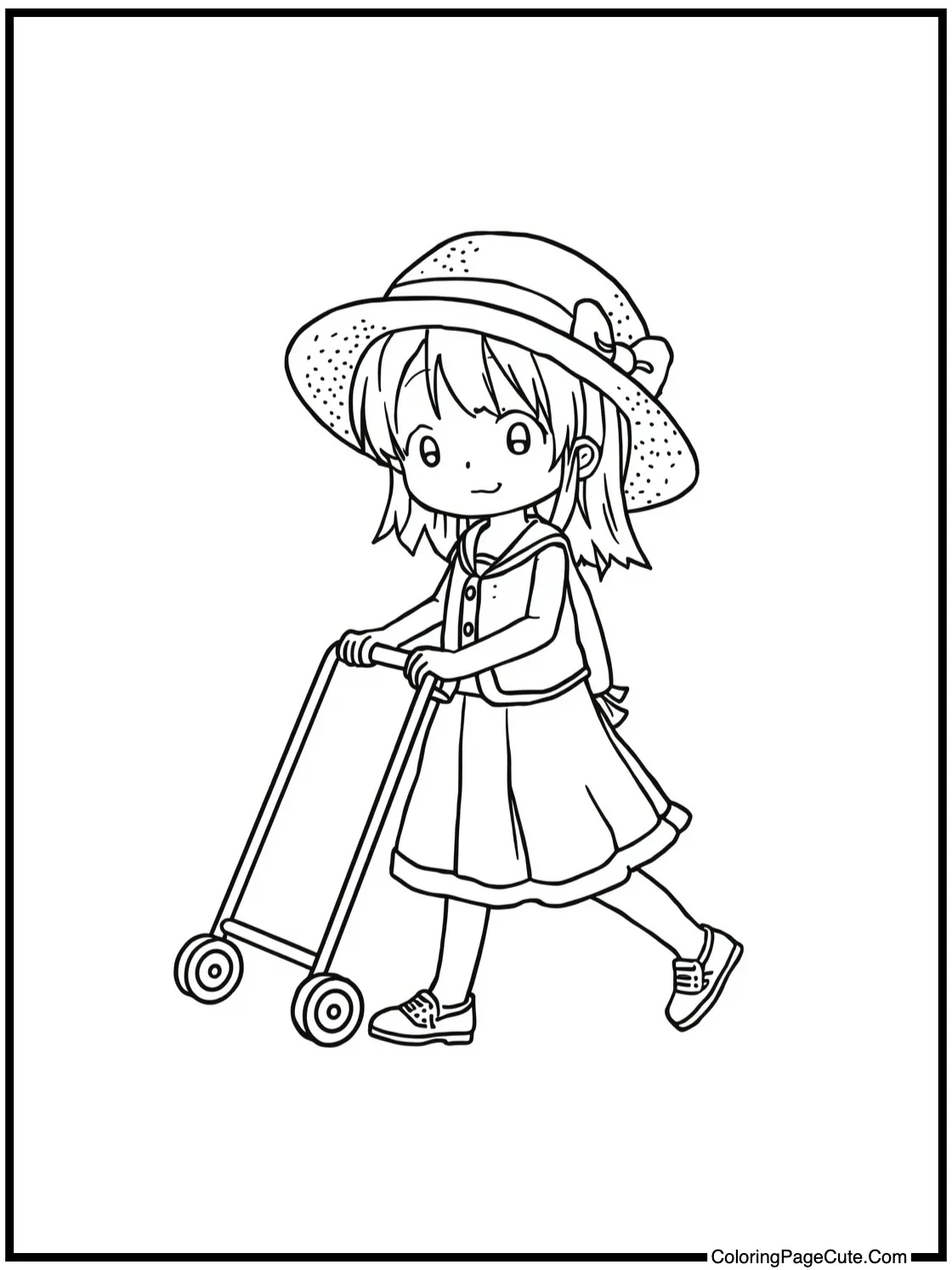 Nami enjoying a stroll.