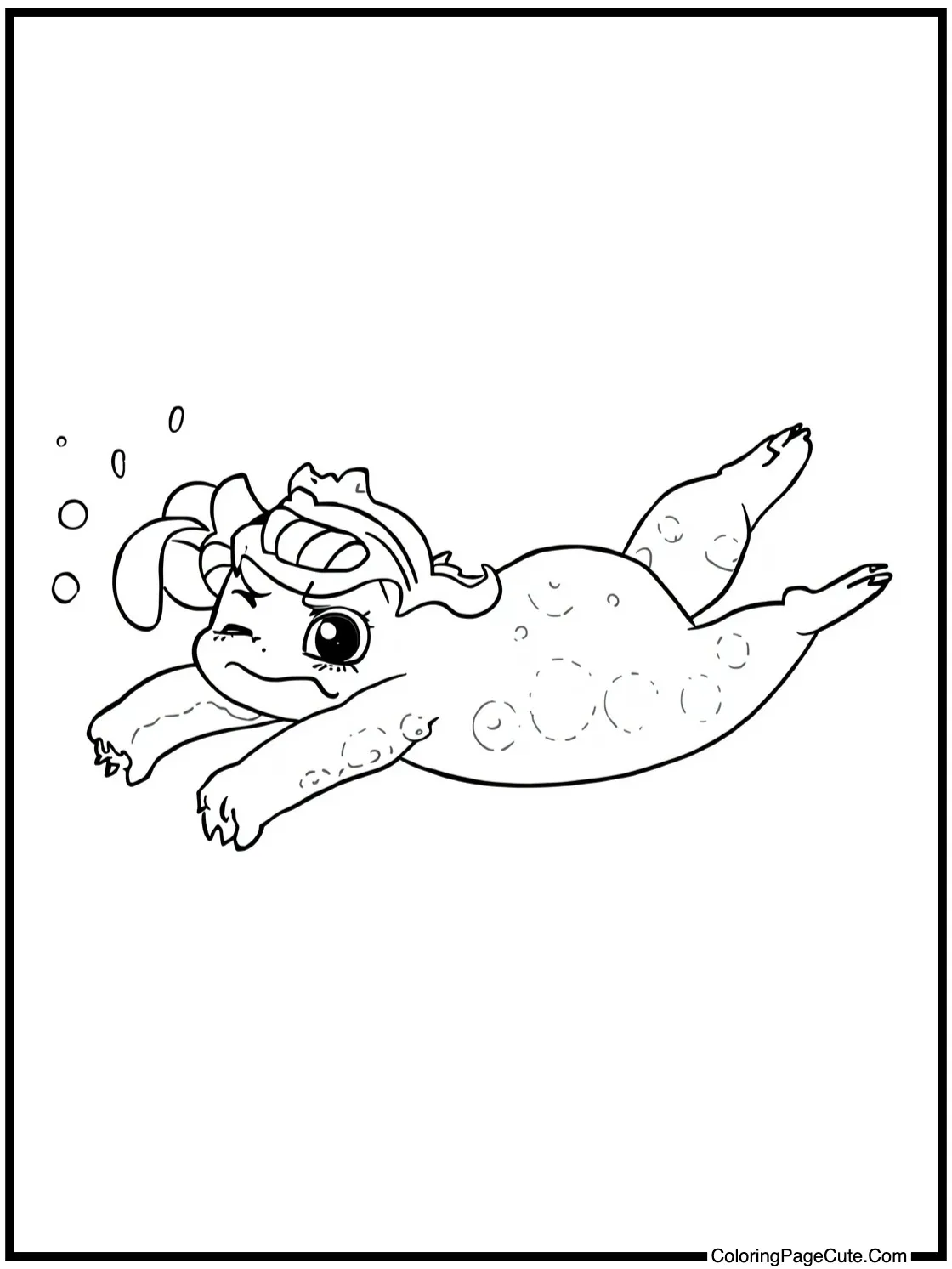 Jinbe swimming gracefully.