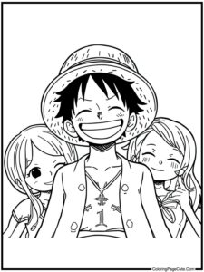 One Piece Coloring Pages