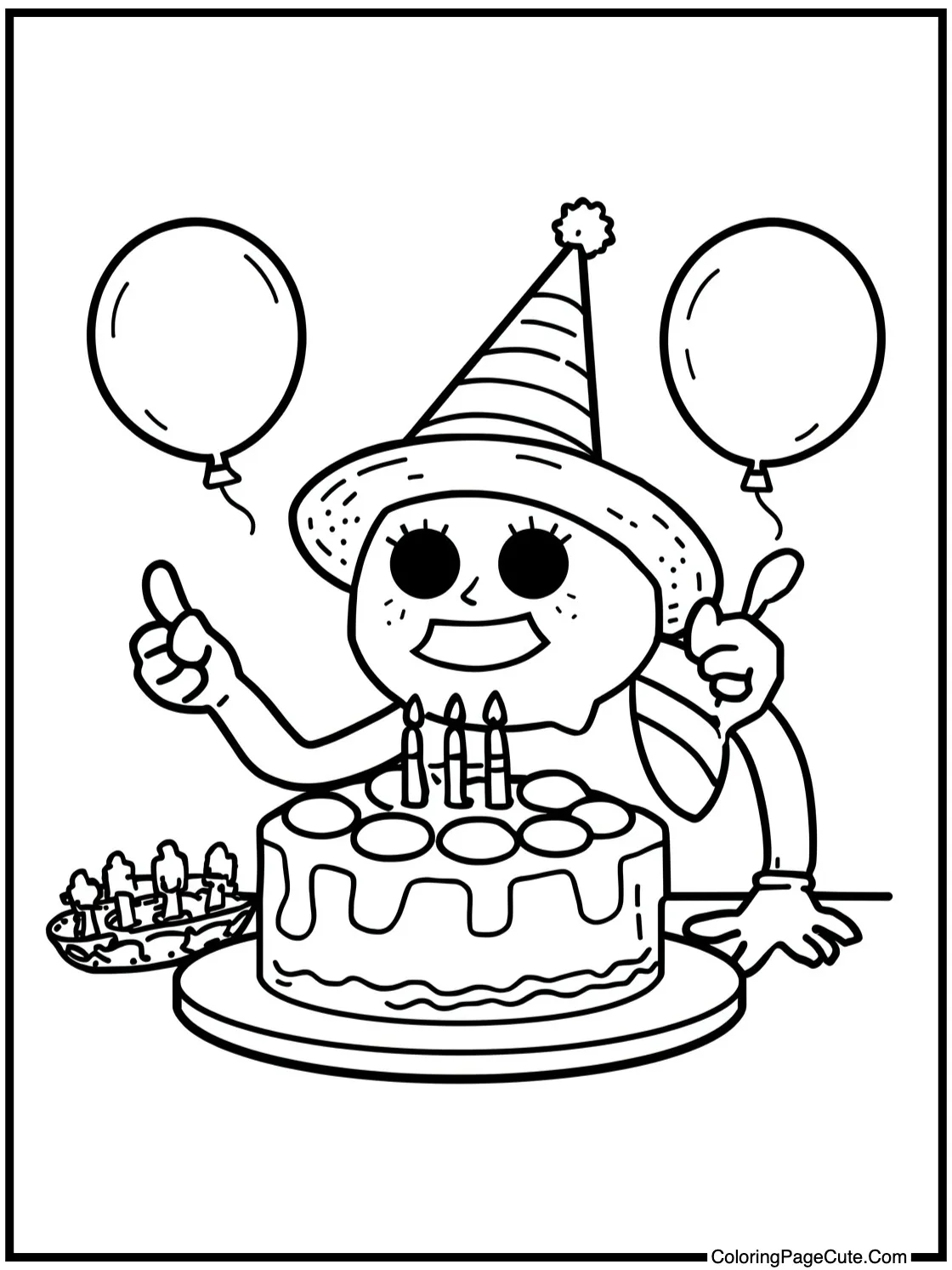 Franky having a party.