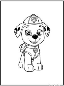 PAW Patrol Coloring Pages