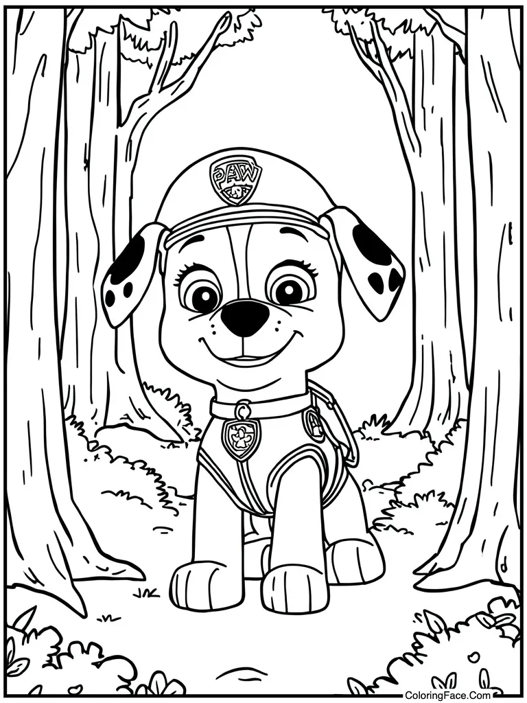 Police pup sneezing funny