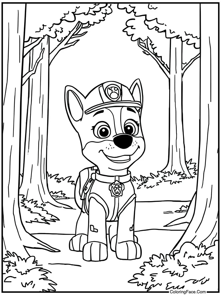 Periscope looking around bay