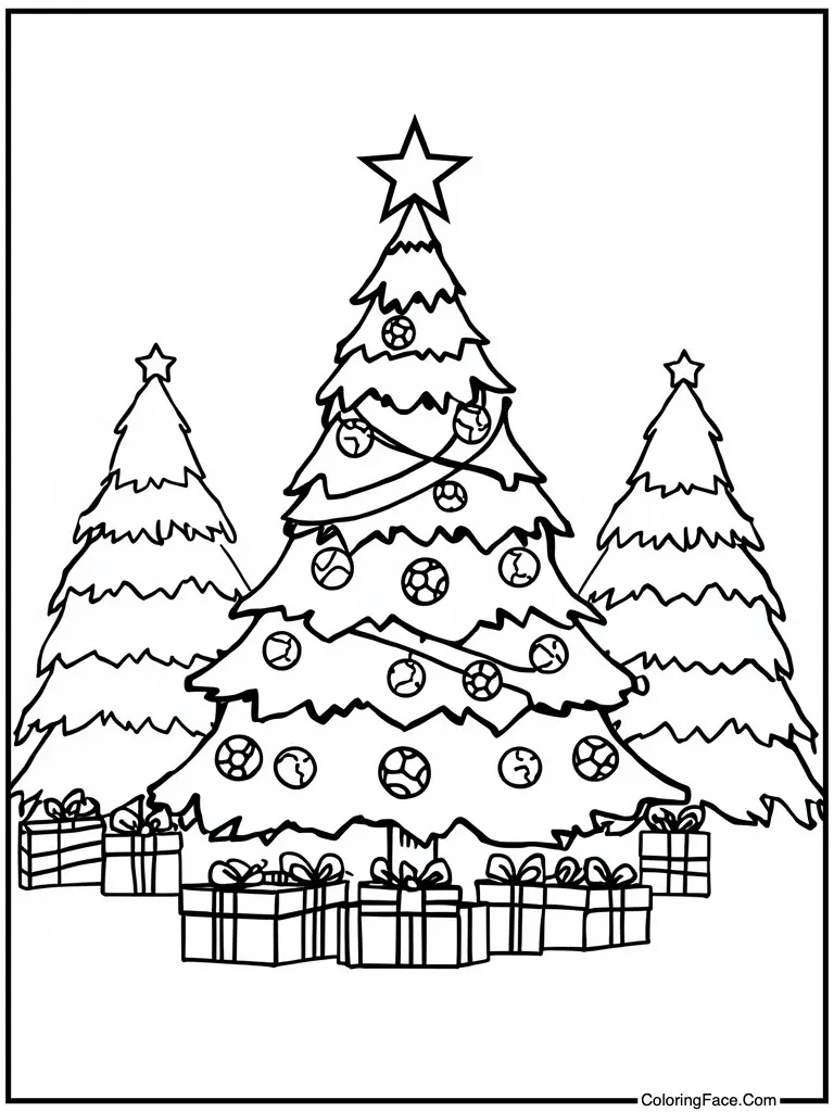 Christmas tree holiday gift