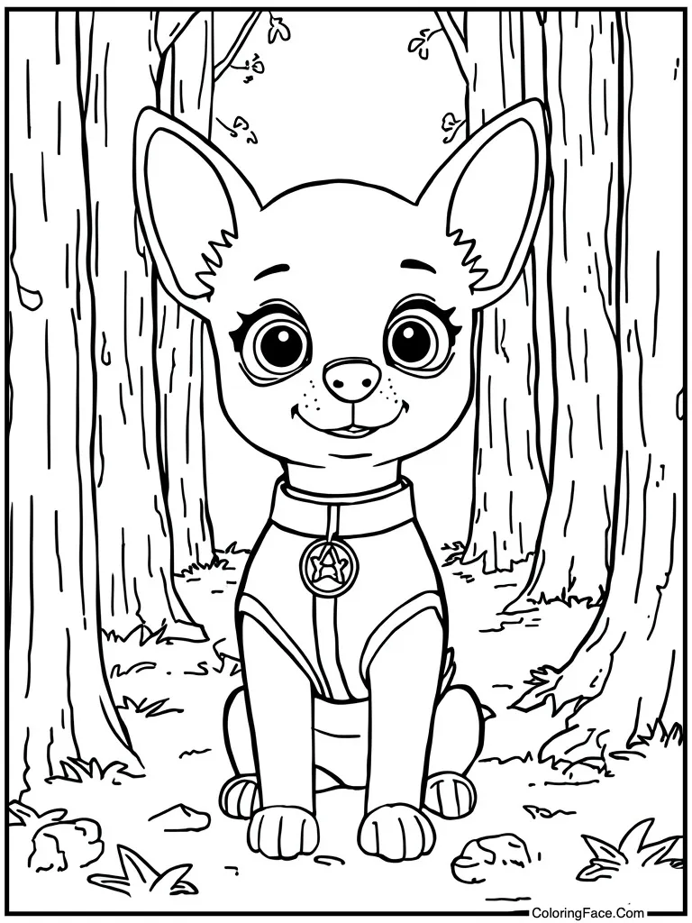 Chihuahua listening very carefully