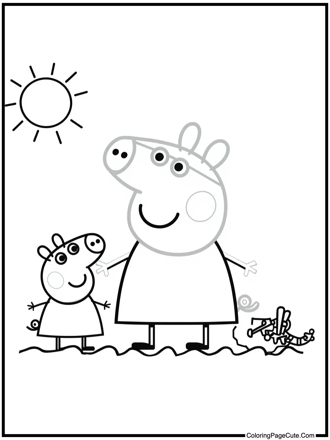 enjoying the sunshine