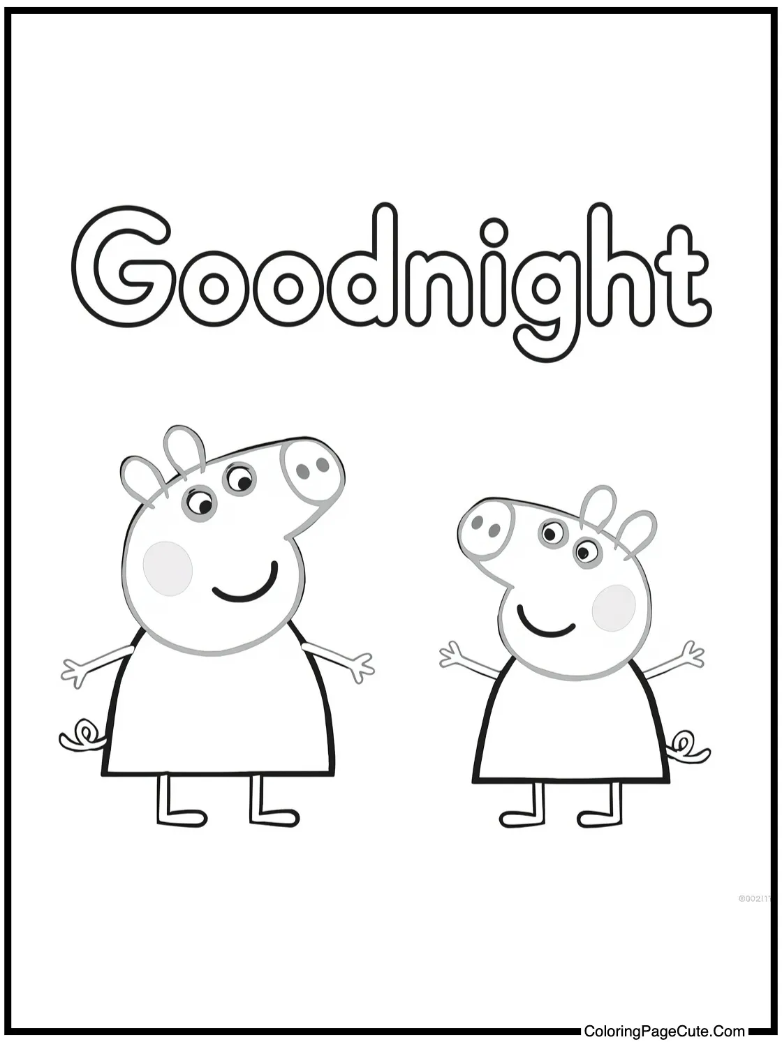 saying goodnight