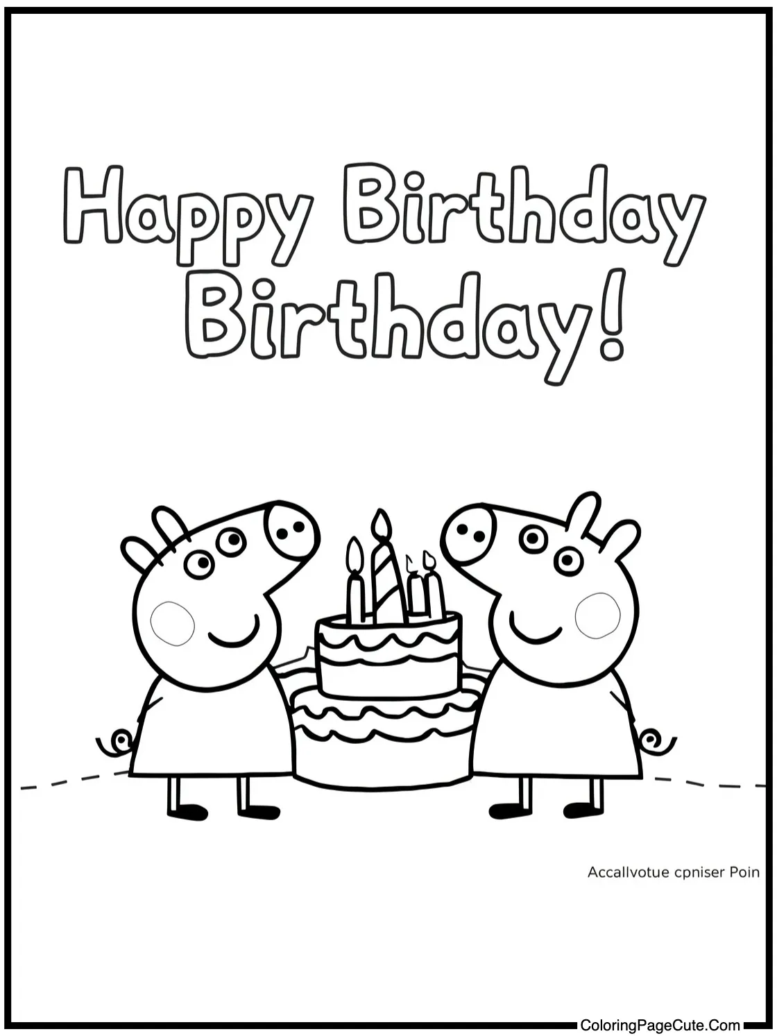 celebrating a birthday