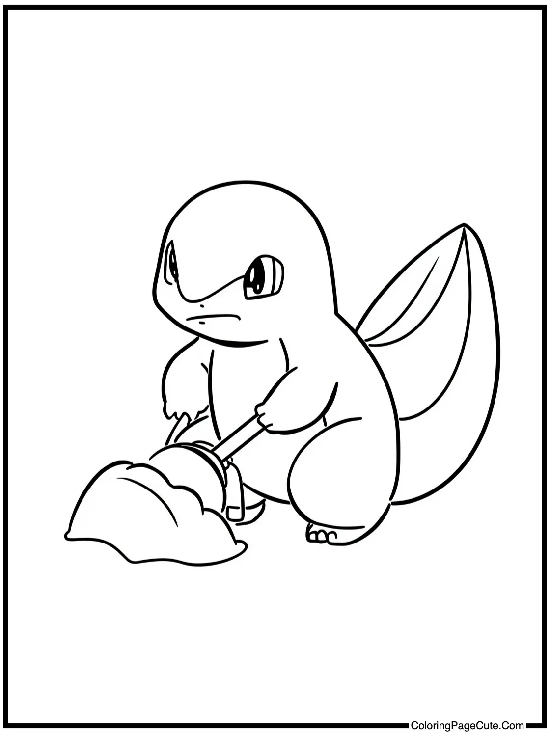Sandshrew digging playfully