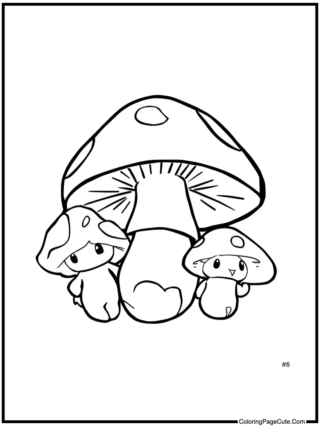 Paras collecting mushrooms