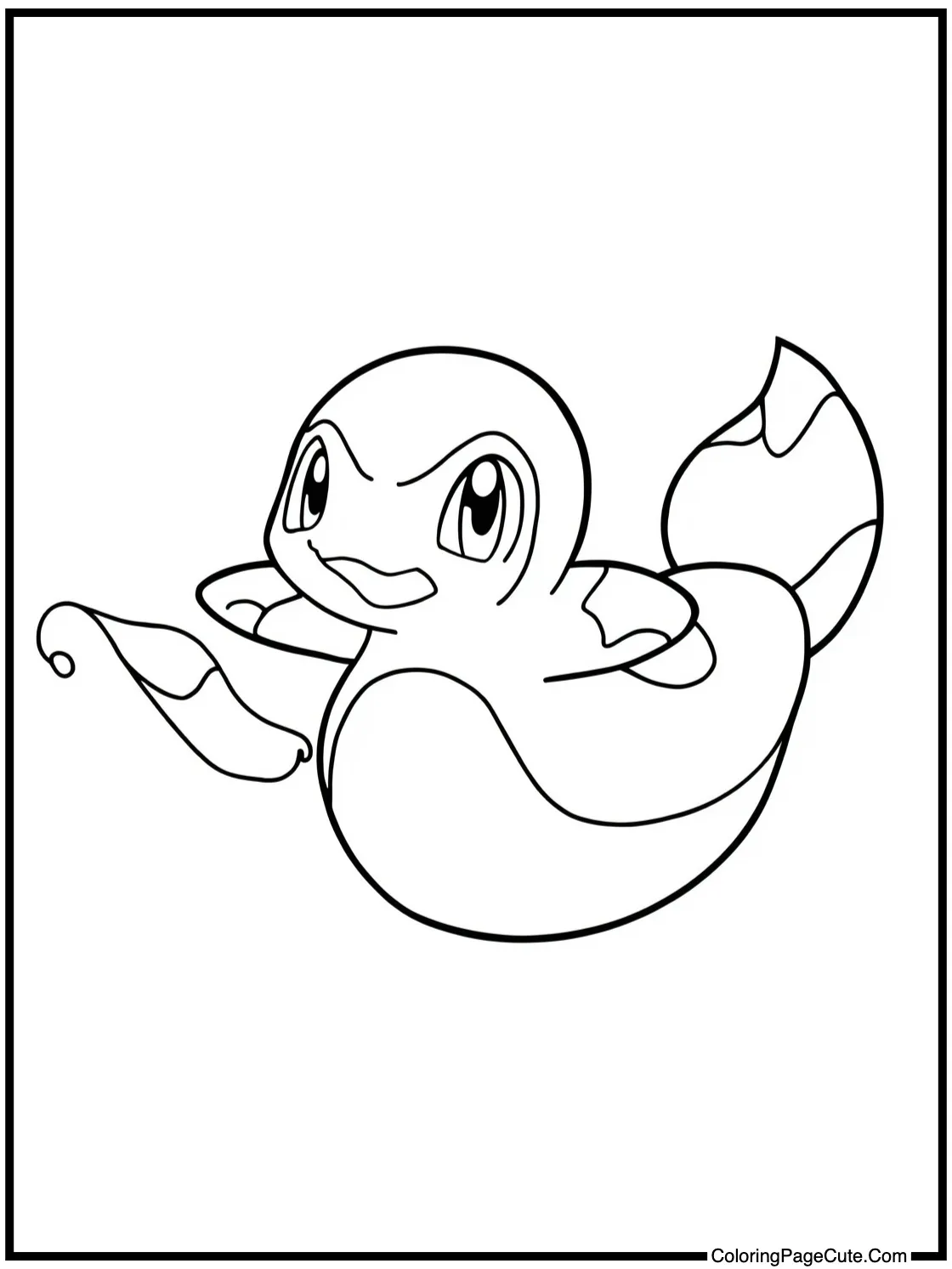 Tentacool floating calmly