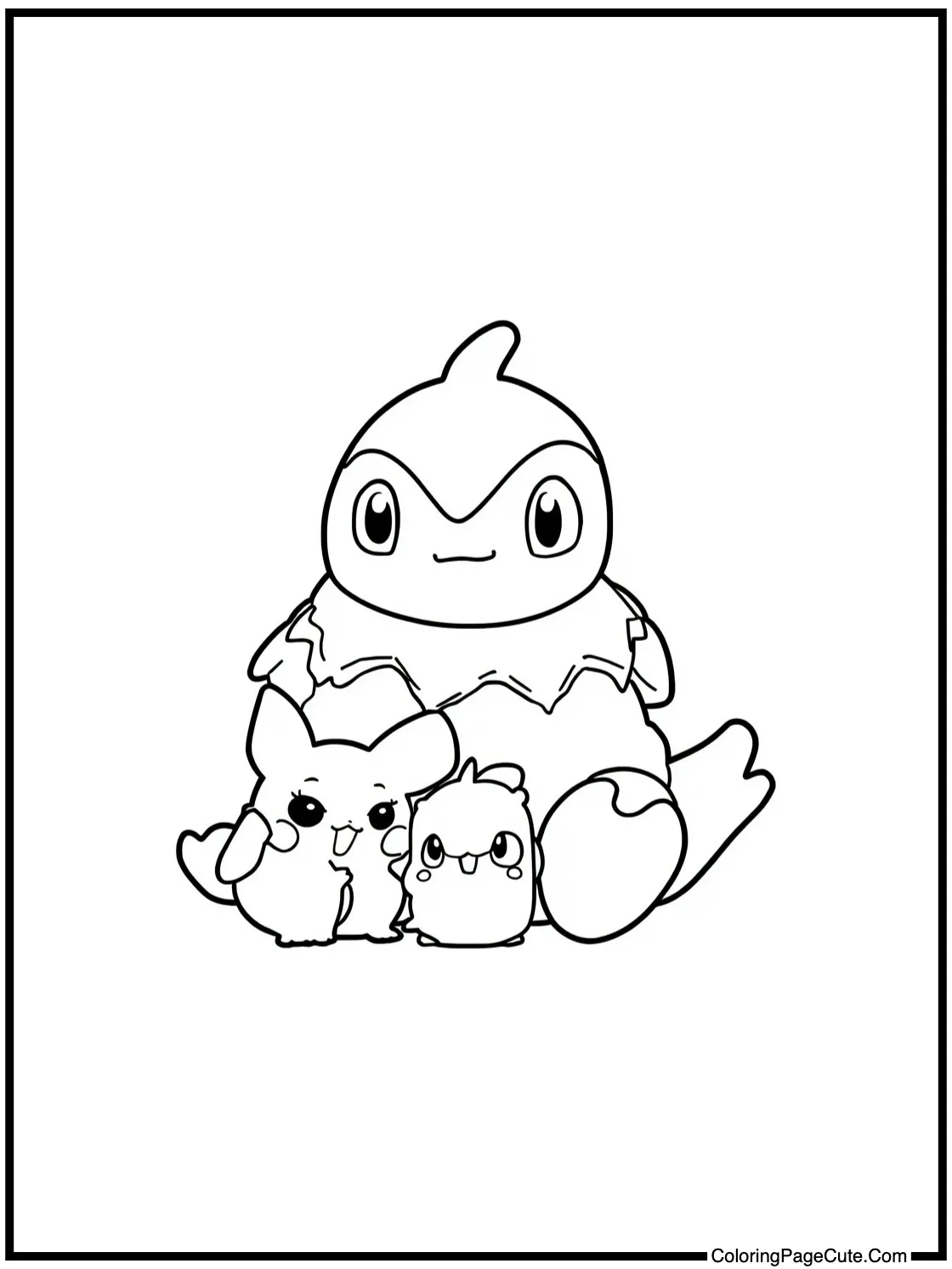 Exeggcute huddling together