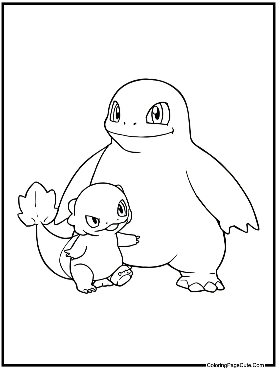 Kangaskhan with baby