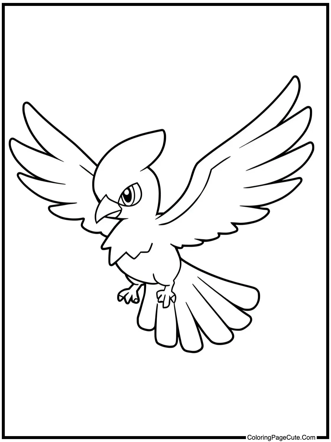 Articuno soaring high