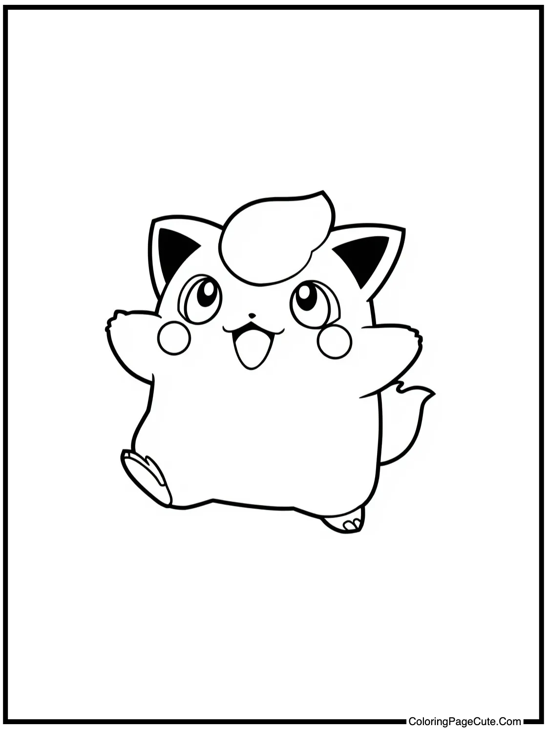 Igglybuff bouncing around