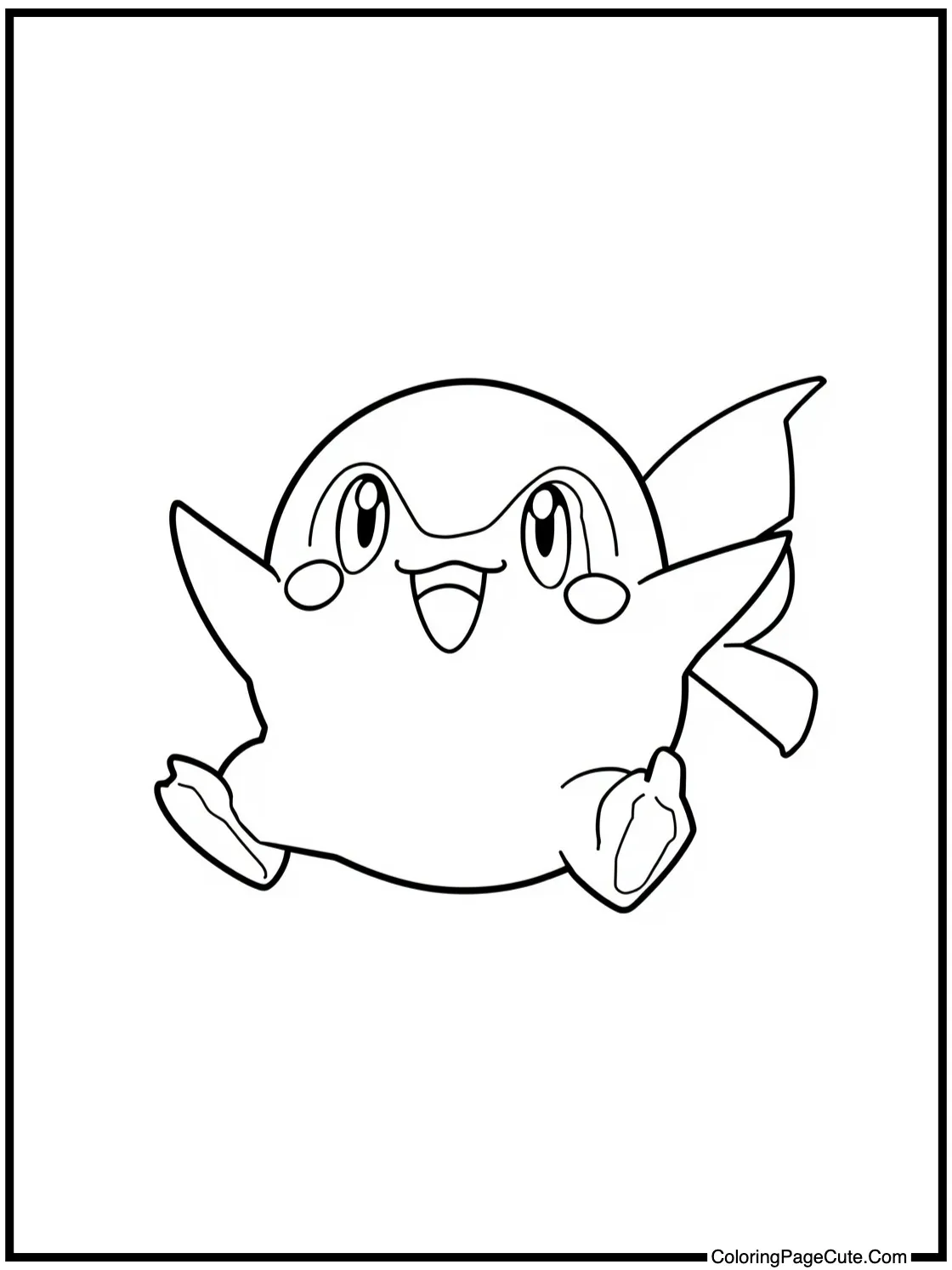 Marill bouncing happily