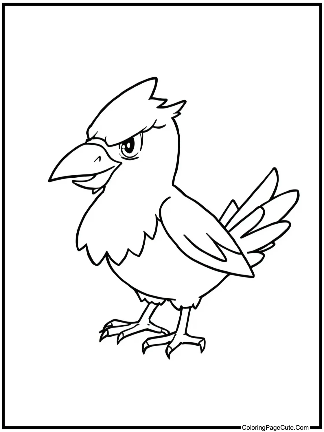 Murkrow mischievous look