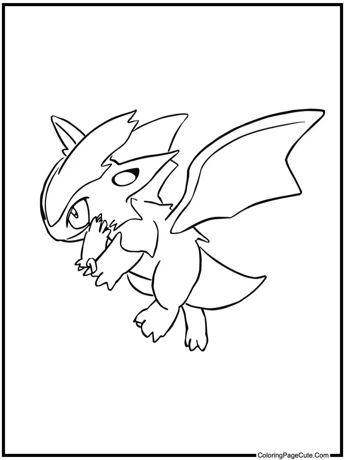 Gligar gliding gracefully