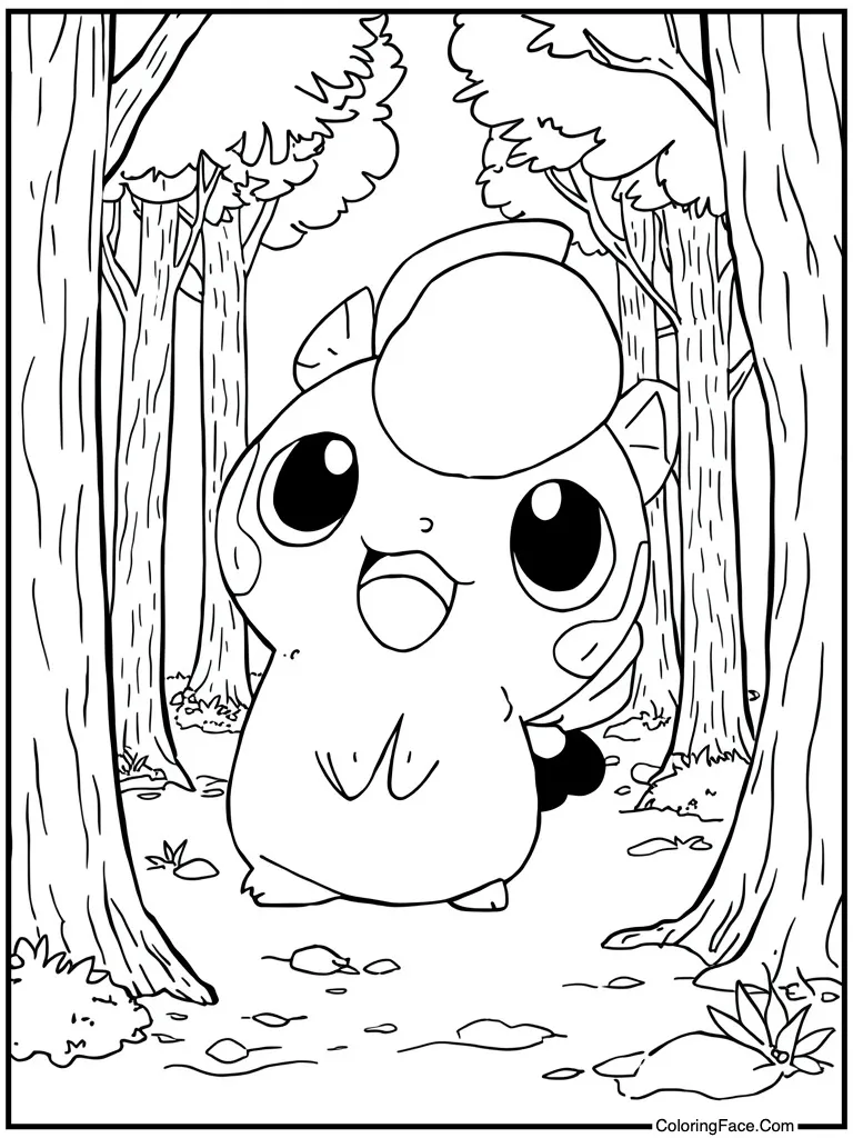 Pink puff singing song