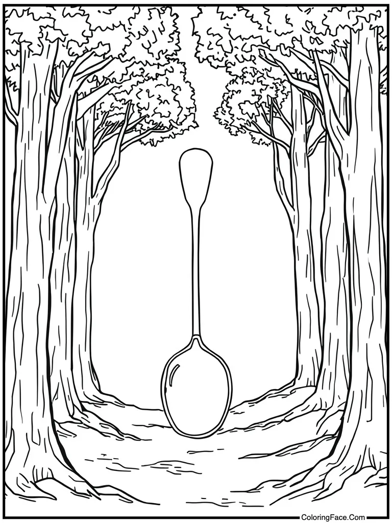 Psychic mind bending spoon