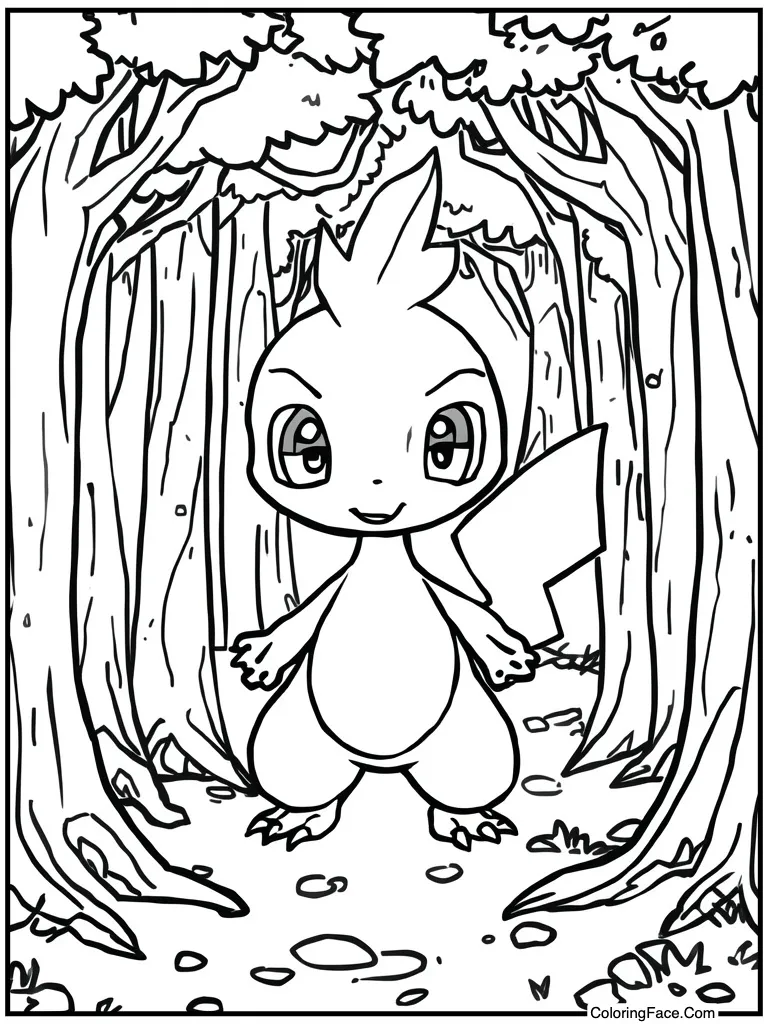 Leafy green forest dweller