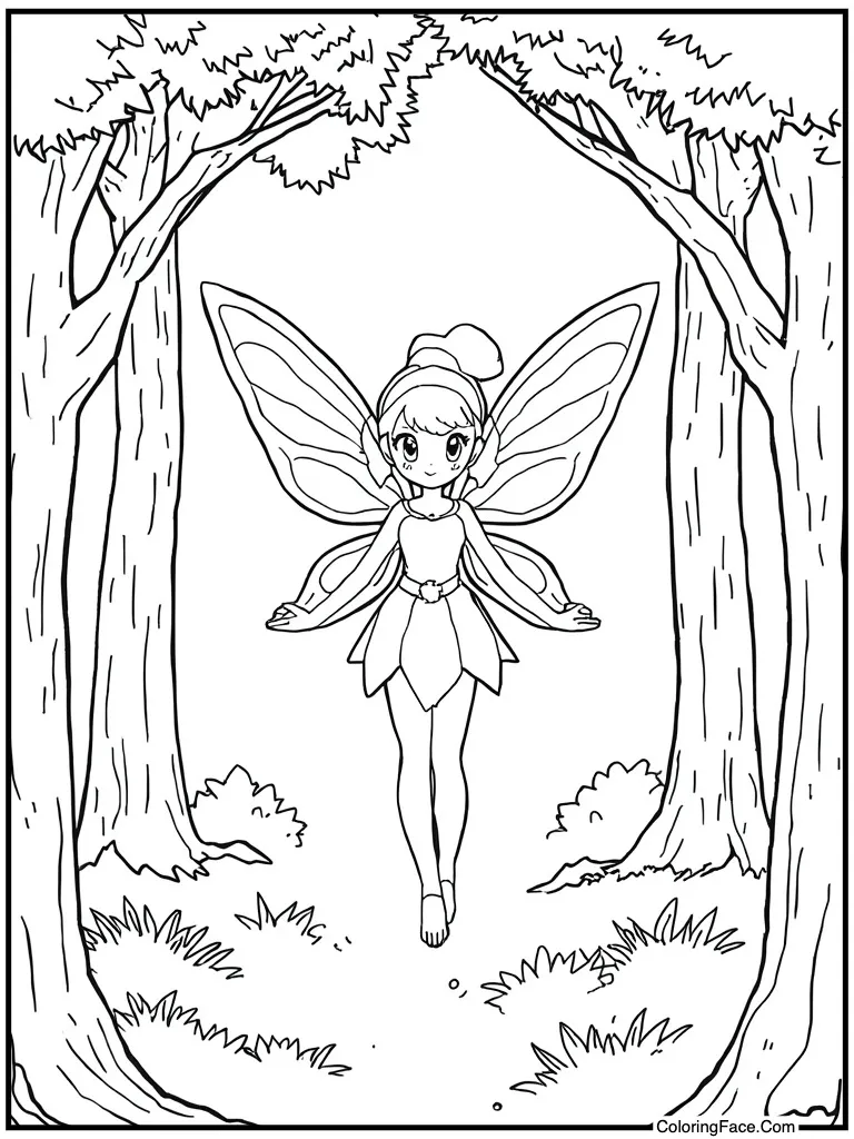 Fairy ribbon feeling love