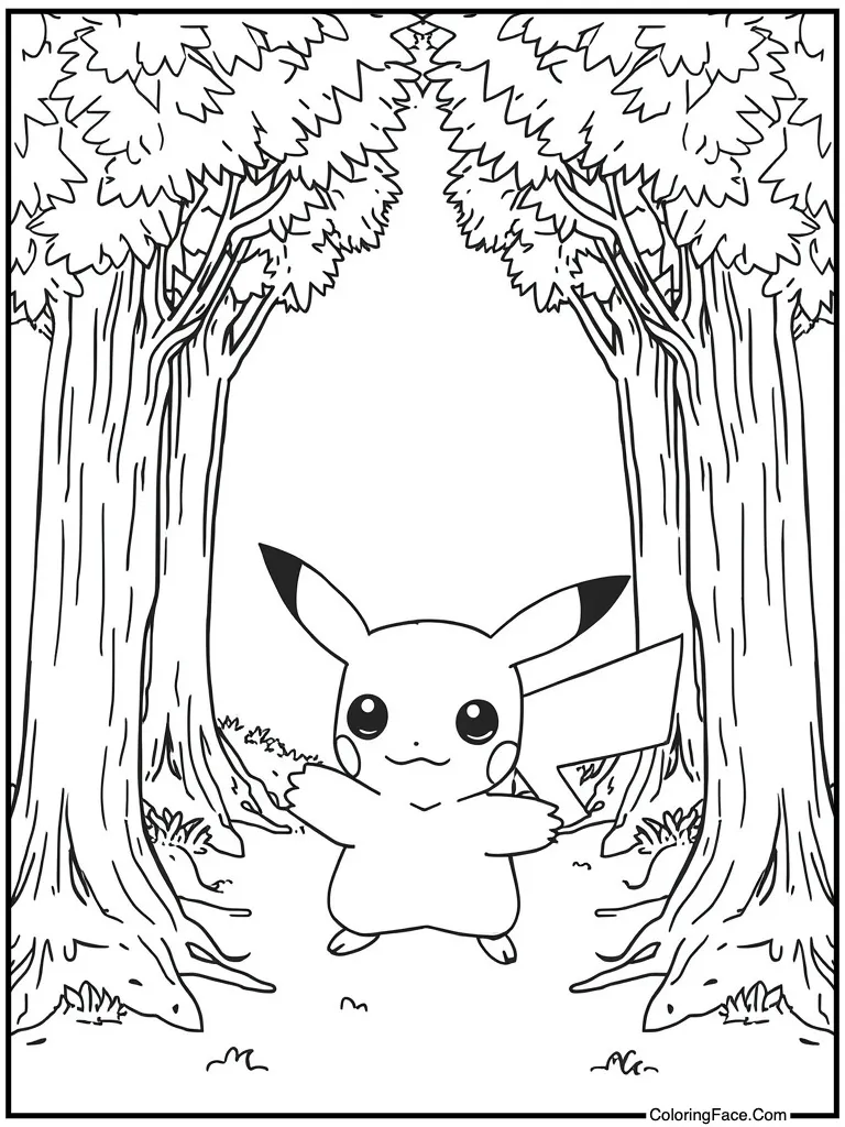 Simple outline for kids