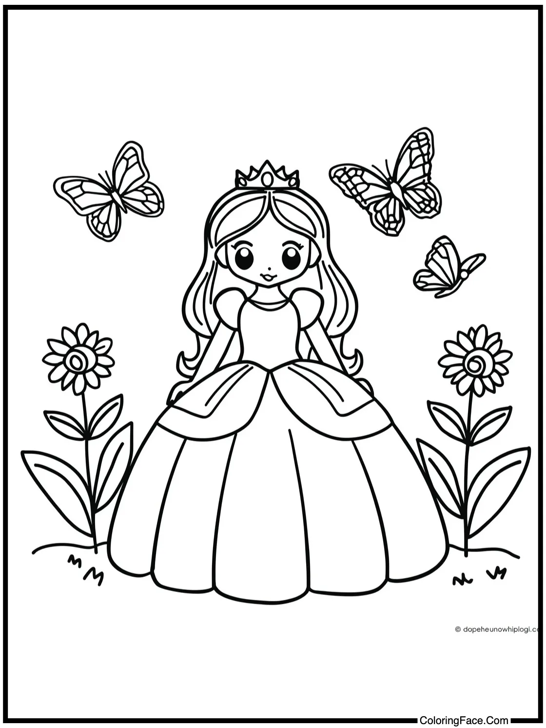  watching butterflies