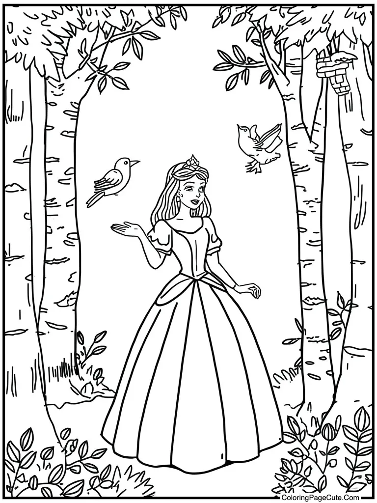 Singing with forest birds