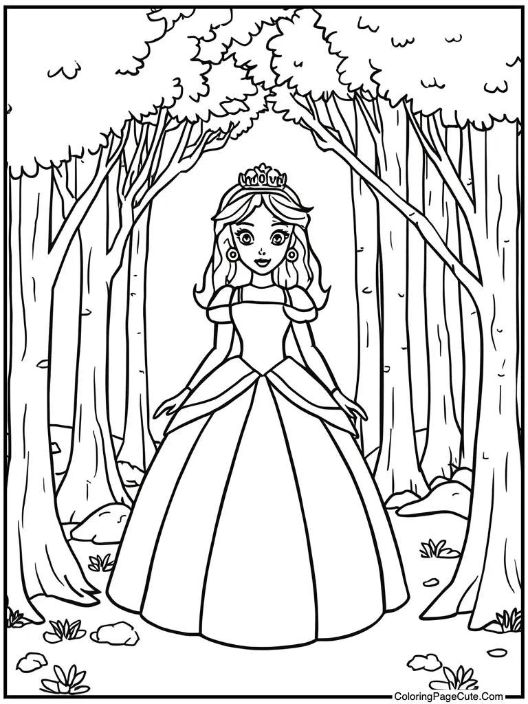 Simple outline for kids