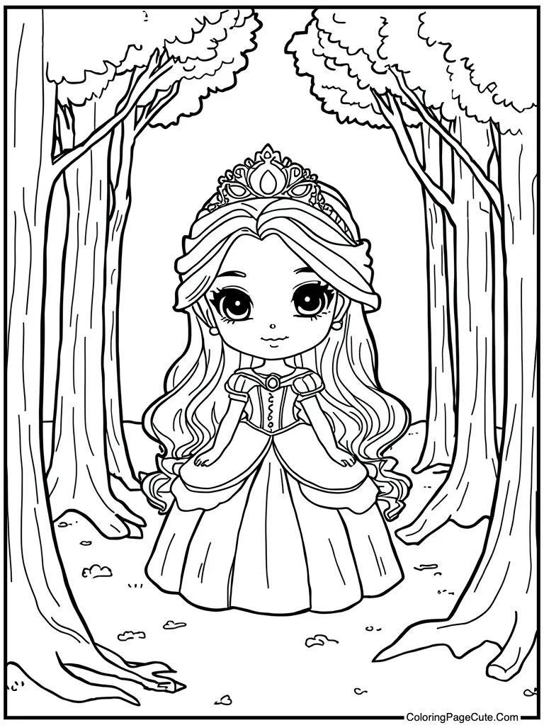 Chibi royal girl cute