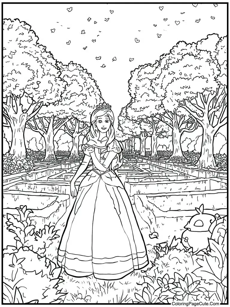 Garden maze green hedges